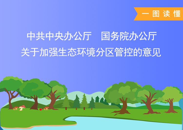 一圖讀懂關(guān)于加強(qiáng)生態(tài)環(huán)境分區(qū)管控的意見